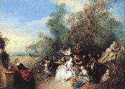 PATER, Jean Baptiste Joseph Relaxing in the Country sg oil painting picture wholesale